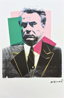 Andy Warhol - John Gotti 62/100 - edice Leo Castelli s certifikátem