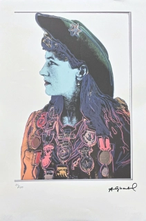 Andy Warhol - Annie Oakley 25/100 - edice Leo Castelli s certifikátem