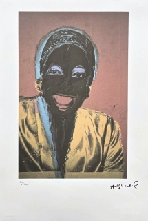Andy Warhol - Wilhelmina Ross hnědá 50/100 - edice Leo Castelli s certifikátem