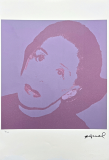 Andy Warhol - Martha Graham 16/100 - edice Leo Castelli s certifikátem