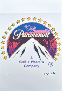 Andy Warhol - Paramount classic 24/100 - edice Leo Castelli s certifikátem