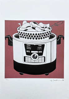 Roy Lichtenstein - Roto Broil - signováno, 35x50cm, limitovaná edice 29/150