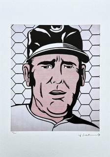 Roy Lichtenstein - Baseball Manager - signováno, 35x50cm, limitovaná edice 58/150