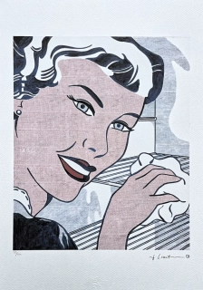Roy Lichtenstein - The Refrigerator - signováno, 35x50cm, limitovaná edice 75/150