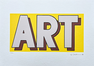 Roy Lichtenstein - Art - signováno, 50x35cm, limitovaná edice 12/150