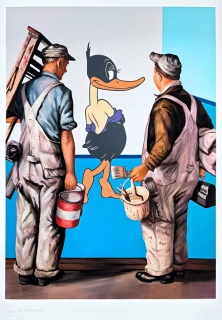 Pasta Oner - Blue Room 43/50 - Giclée print, limitovaná edice, 70x100cm