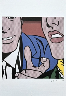 Roy Lichtenstein - Conversation - signováno, 35x50cm, limitovaná edice 50/150