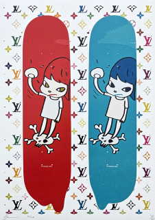 Death NYC - Yoshimoto Nara - limitovaná edice s certifikátem, 32x45cm