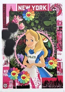 Death NYC - Alice, Murakami a New York - limitovaná edice s certifikátem, 32x45cm
