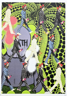 Death NYC - Kusama a Beatles - limitovaná edice s certifikátem, 32x45cm