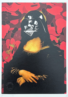 Death NYC - Darth Vader - limitovaná edice s certifikátem, 32x45cm