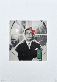 Death NYC - Salvador Dali a spray - limitovaná edice s certifikátem, 32x45cm