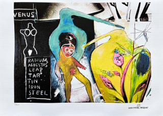 Jean-Michel Basquiat - Ex Ringye 170/300 - limitovaná edice, signováno, 70x50cm 
