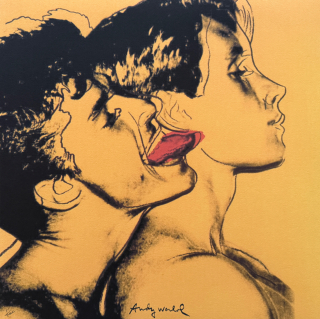 Andy Warhol - Querelle žlutý 21/2400 - 60x60cm, limitovaná edice CMOA s ceritifkátem