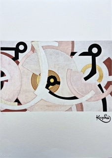 František Kupka - Divertimento ll 16/350 - limitovaná edice s certifikátem, 50x70cm