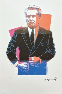 Andy Warhol - John Gotti černý x/100 - edice Leo Castelli s certifikátem