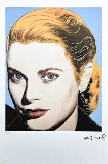 Andy Warhol - Grace Kelly x/100 - edice Leo Castelli s certifikátem