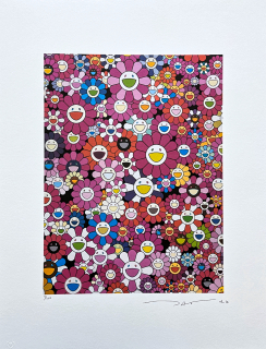 Takashi Murakami - An homage to monopink 1960 15/300- signováno, číslovaná edice, 50x65 cm