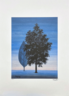 René Magritte - La Clairvoyance 50/100 - limitovaná edice, 50x70cm