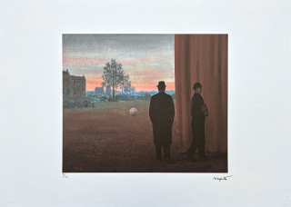 René Magritte - A La Rencontre du Plaisir 90/100 - limitovaná edice, 70x50cm