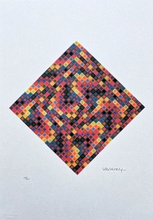 Victor Vasarely - Majus - limitovaná edice s certifikátem