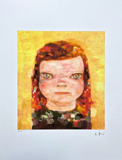 Nara Yoshitomo - Light Haze Days 71/300 - signováno, číslovaná edice, 50x65 cm