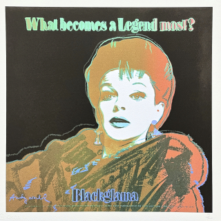 Andy Warhol - Blackglama hnědá 115/500 - signováno, 50x50cm, limitovaná edice CMOA s certifikátem