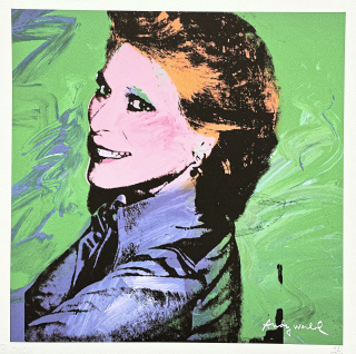 Andy Warhol - Nan Kempner 63/500 - signováno, 50x50cm, limitovaná edice CMOA s certifikátem
