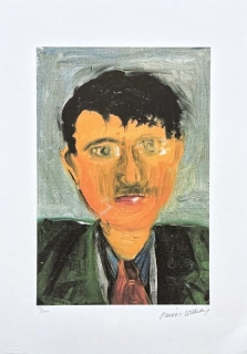 David Hockney - Self Portrait in 1951 55/500 - limitovaná edice, s certifikátem, 35x50 cm