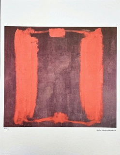 Mark Rothko - Panel One x/200 - signováno, s certifikátem, 50x65 cm