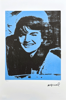 Andy Warhol - Jackie Kennedy 36/100 - edice Leo Castelli s certifikátem