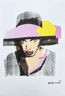 Andy Warhol - Ladies and gentleman II 130 14/100 - edice Leo Castelli s certifikátem