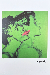 Andy Warhol - Querelle zelený 58/100 - edice Leo Castelli s certifikátem