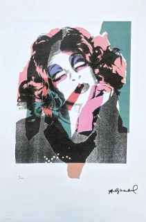 Andy Warhol - Ladies and gentleman II 128 9/100 - edice Leo Castelli s certifikátem