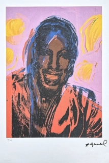 Andy Warhol - Ladies and gentleman II Wilhelmina Ross 56/100 - edice Leo Castelli s certifikátem