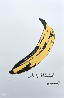 Andy Warhol - Banana x/100 - edice Leo Castelli s certifikátem