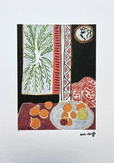 Henri Matisse - Still Life with Pomegranates 22/75 - signováno 50x70cm