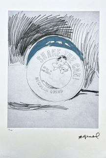 Andy Warhol - Shake the Can 36/100 - edice Leo Castelli s certifikátem