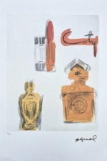 Andy Warhol - Coty Parfumes 18/100 - edice Leo Castelli s certifikátem