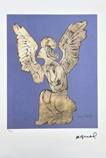 Andy Warhol - Angel 35/100 - edice Leo Castelli s certifikátem