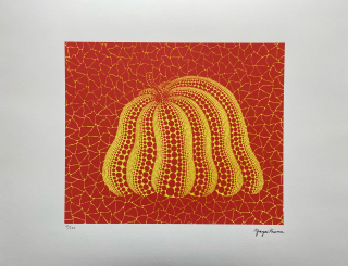 Yayoi Kusama - A Pumpkin YOR-A 17/500 - signováno, číslovaná edice, 65x50 cm
