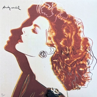 Andy Warhol - Princess Caroline 99/2400 - 60x60 cm, limitovaná edice CMOA s certifikátem