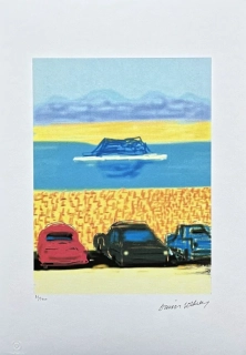 David Hockney - The Yosemite Suit no. 17 86/500 - limitovaná edice s certifikátem, 35x50 cm