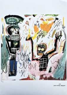 Jean-Michel Basquiat - Baptism x/300 - limitovaná edice, signováno, 50x70cm