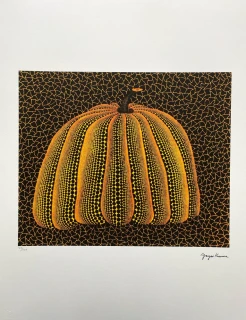 Yayoi Kusama - Pumpkin Y x/500 - signováno, číslovaná edice, 50x65 cm