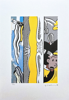 Roy Lichtenstein - Two Paintings: Dagwood - signováno, 35x50cm, limitovaná edice 44/150