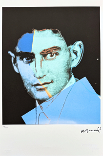 Andy Warhol - Franz Kavka 80/100 - edice Leo Castelli s certifikátem