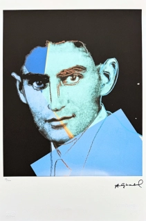 Andy Warhol - Franz Kavka x/100 - edice Leo Castelli s certifikátem