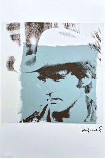 Andy Warhol - Dennis Hopper x/100 - edice Leo Castelli s certifikátem