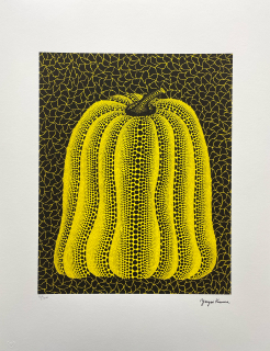 Yayoi Kusama - Pumpkin J 10/500 - signováno, číslovaná edice, 50x65 cm